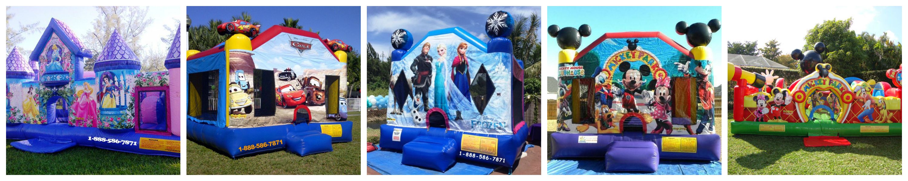 Bounce House Rentals and Party Inflatable Rentals in Miami